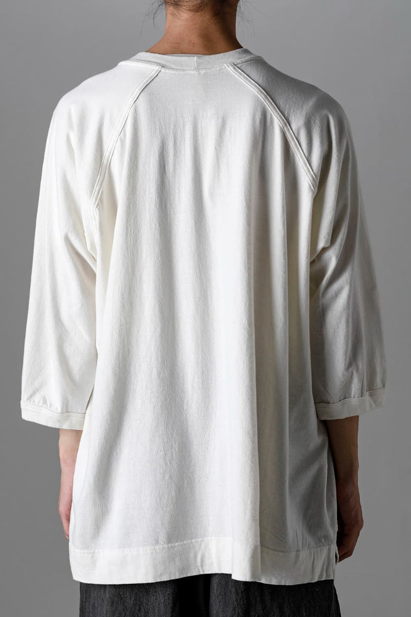 3/4 SLEEVE TEE Cotton Hemp Jersey KINARI