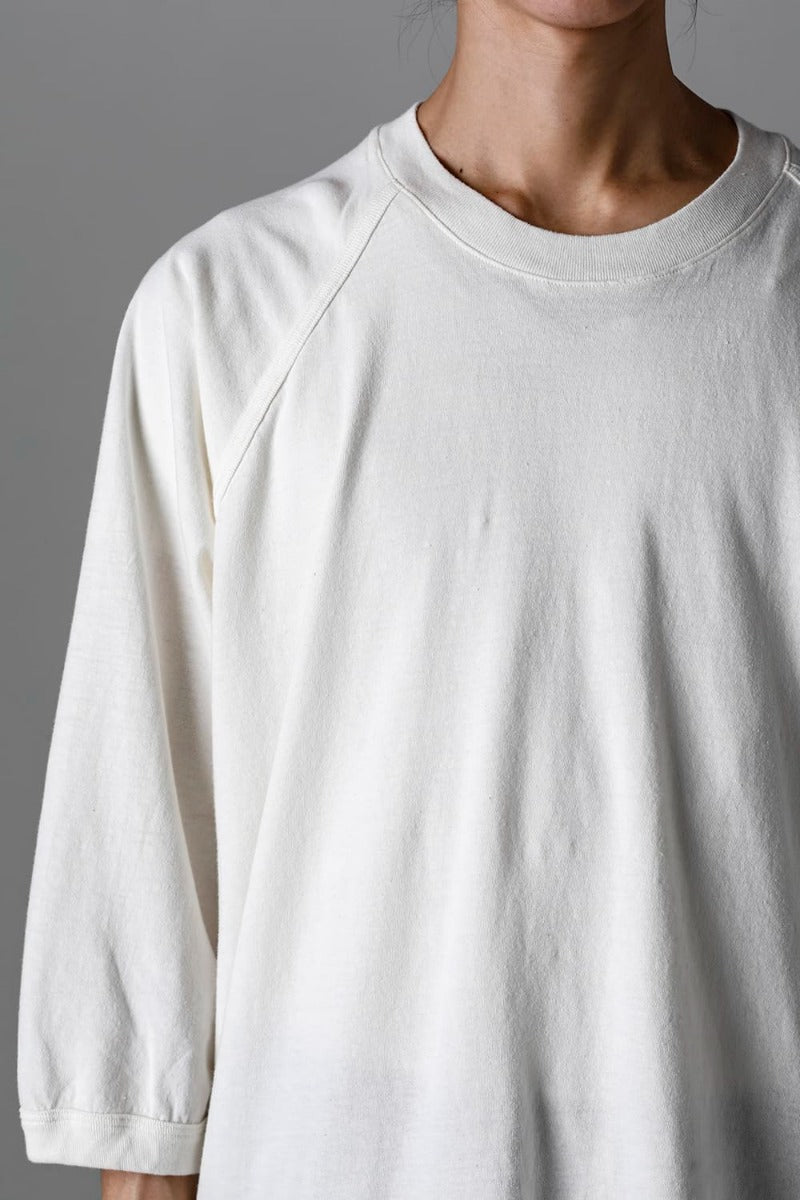 3/4 SLEEVE TEE Cotton Hemp Jersey KINARI