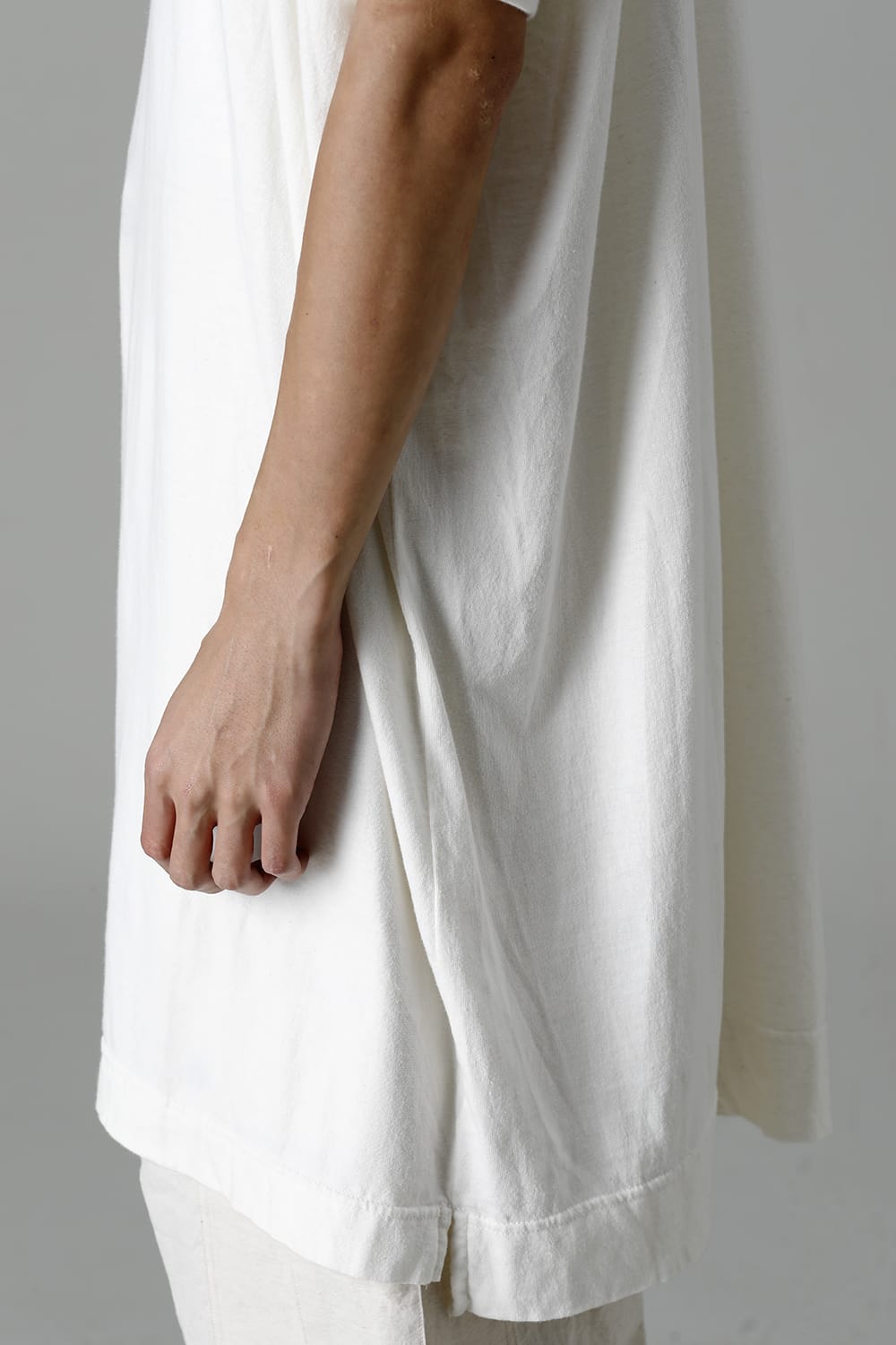 LONG TEE Cotton Hemp Jersey KINARI