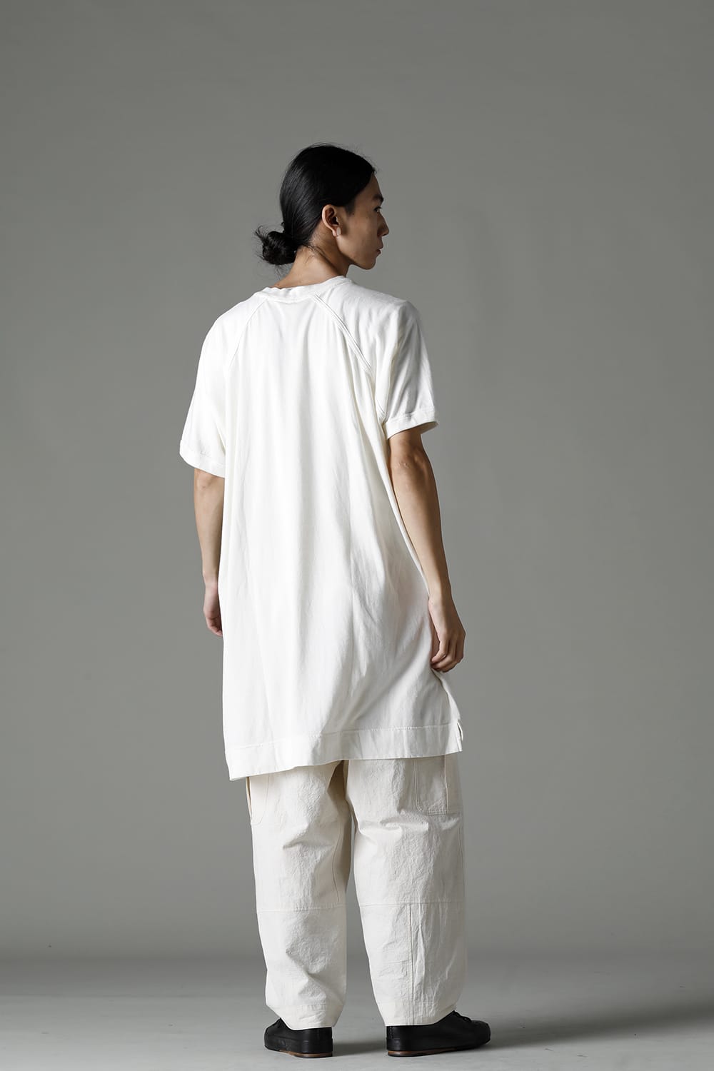 LONG TEE Cotton Hemp Jersey KINARI