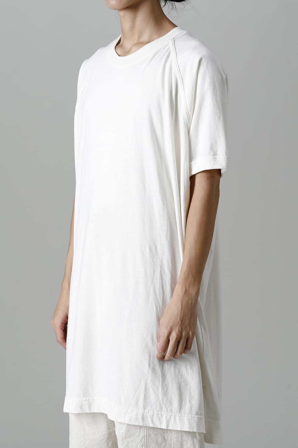 LONG TEE Cotton Hemp Jersey KINARI