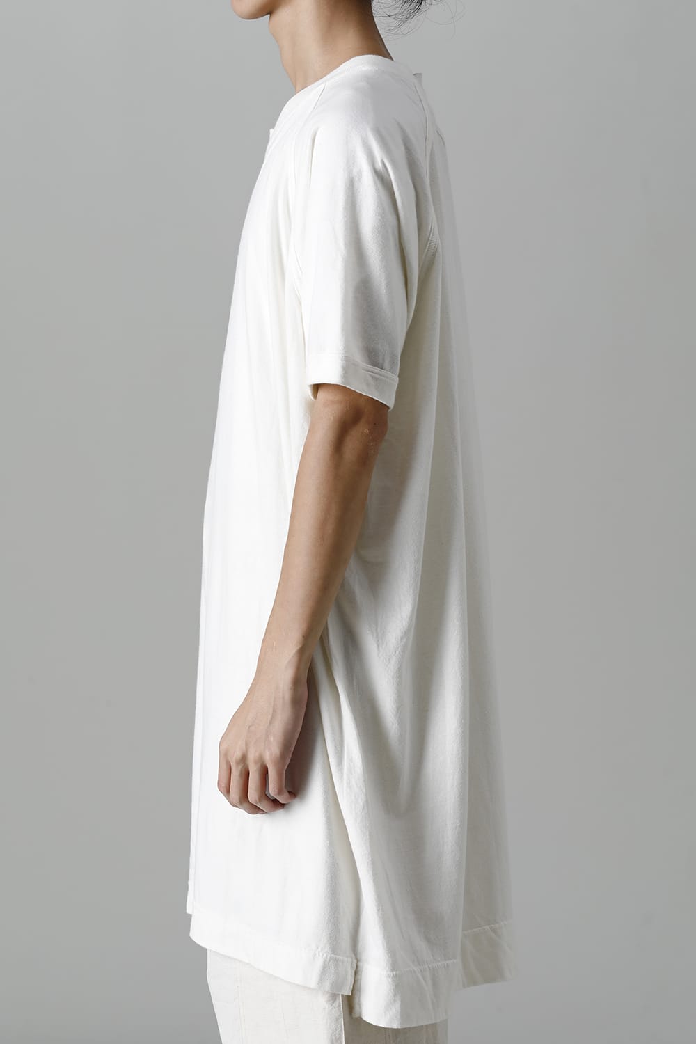 LONG TEE Cotton Hemp Jersey KINARI