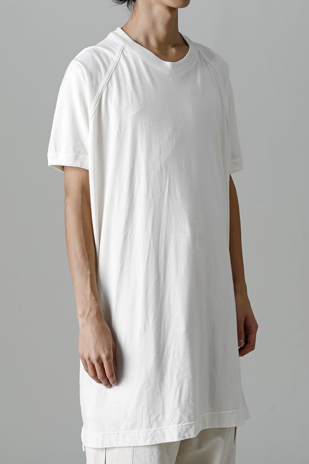 LONG TEE Cotton Hemp Jersey KINARI