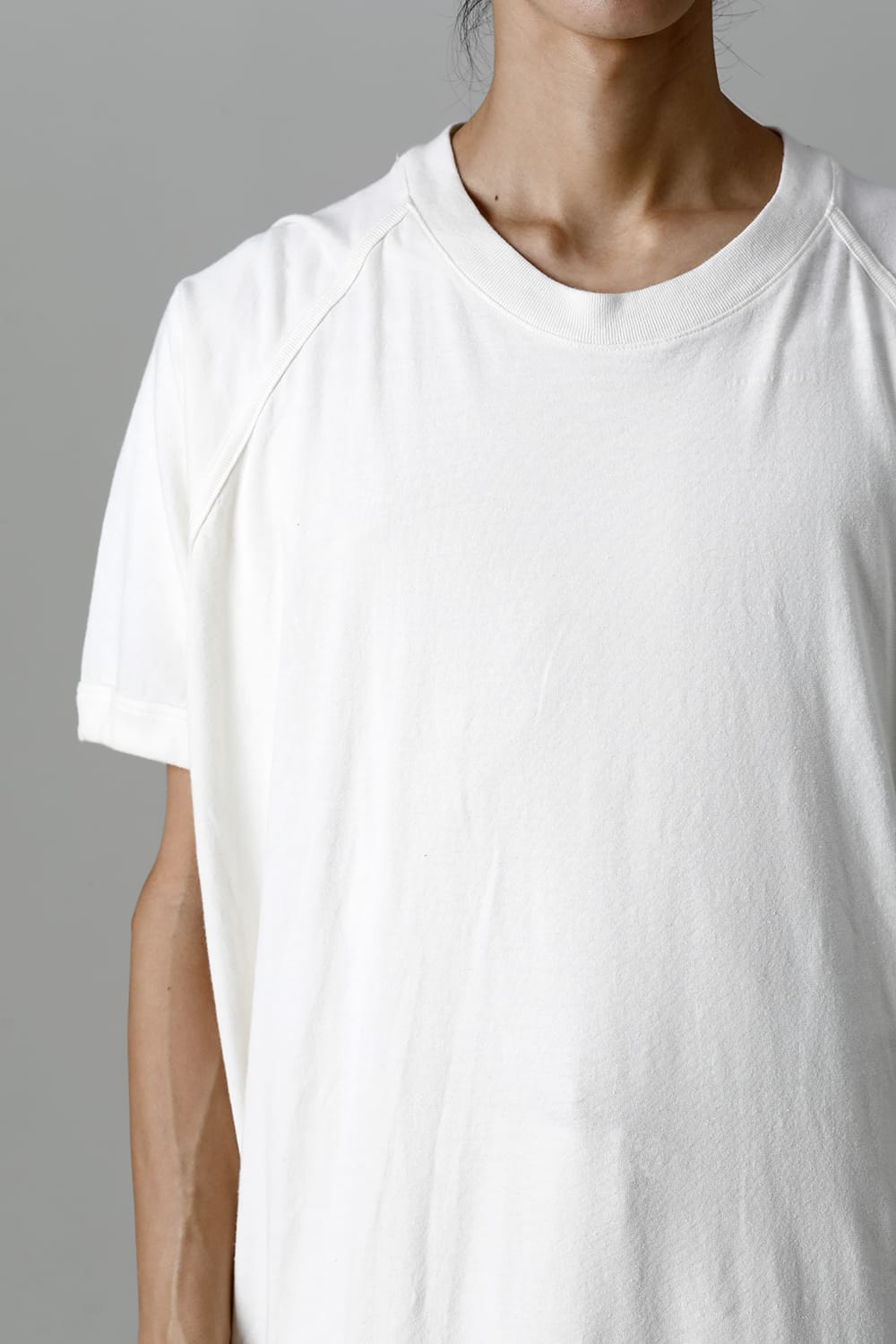 LONG TEE Cotton Hemp Jersey KINARI