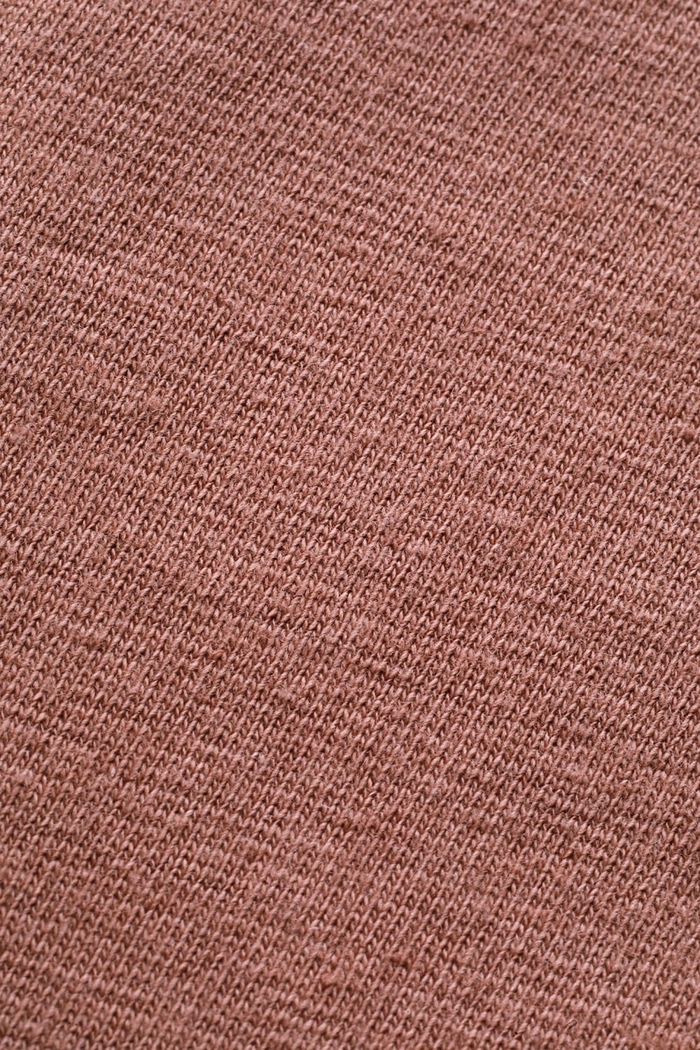 LONG TEE Cotton Hemp Jersey OLD PINK