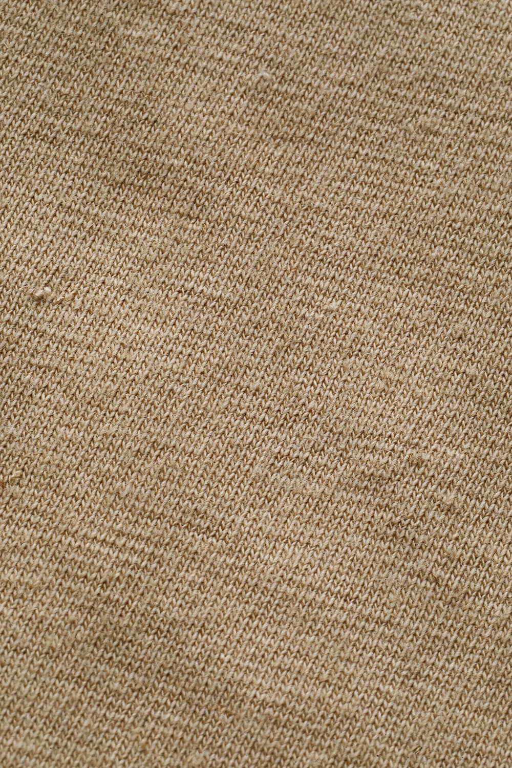 LONG TEE Cotton Hemp Jersey YELLOW BEIGE