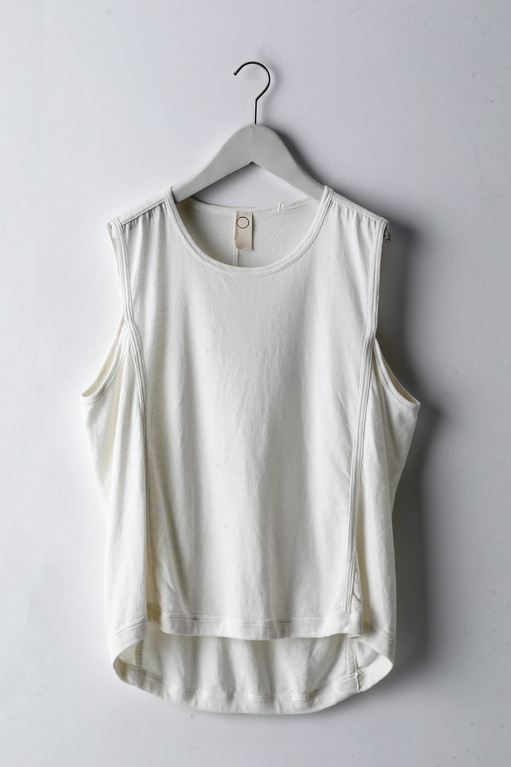 SLEEVELESS TEE Cotton Hemp Jersey KINARI