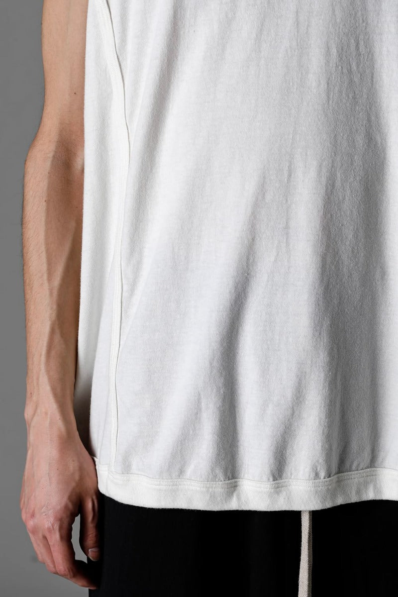 SLEEVELESS TEE Cotton Hemp Jersey KINARI