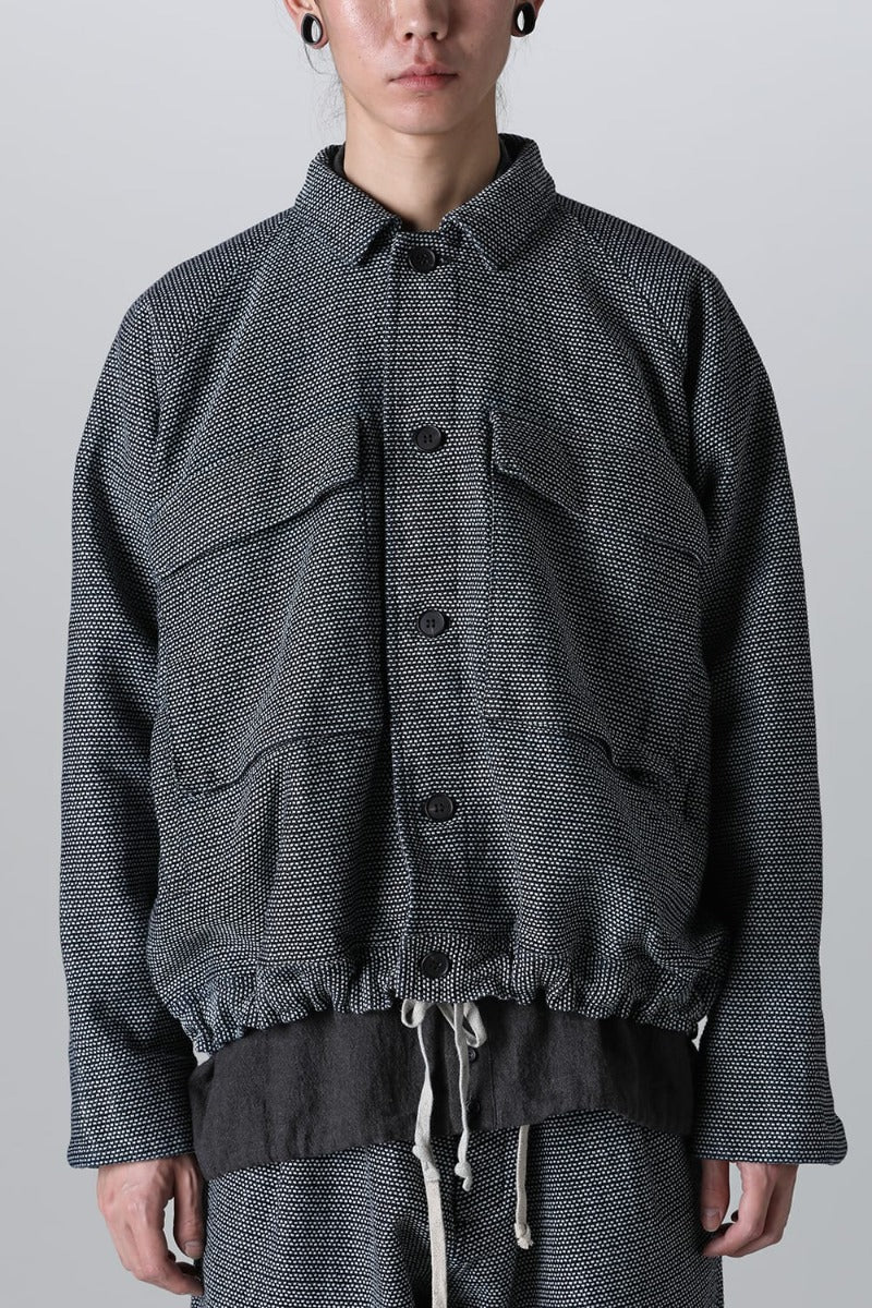 EISENHOWER JACKET Loop Denim Contrast