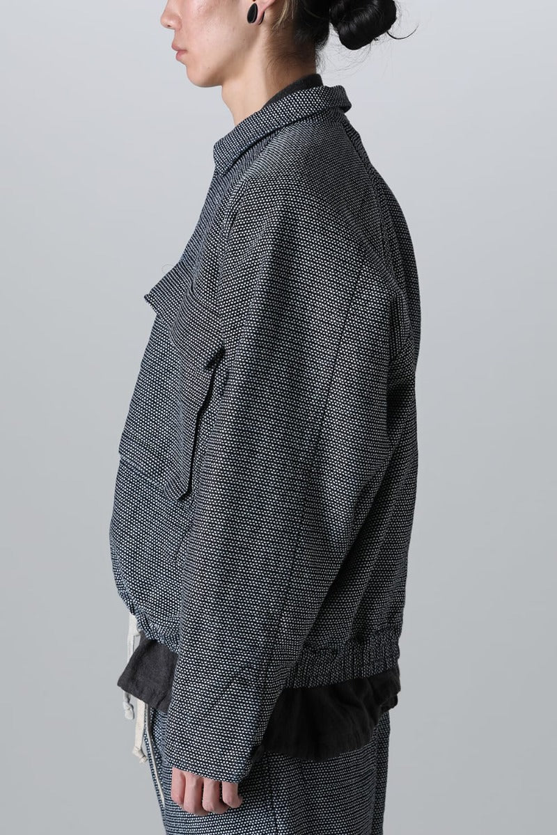 EISENHOWER JACKET Loop Denim Contrast