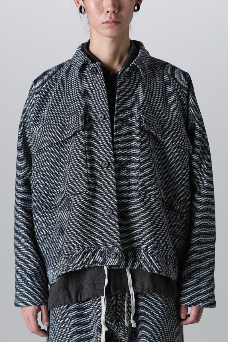 EISENHOWER JACKET Loop Denim Contrast