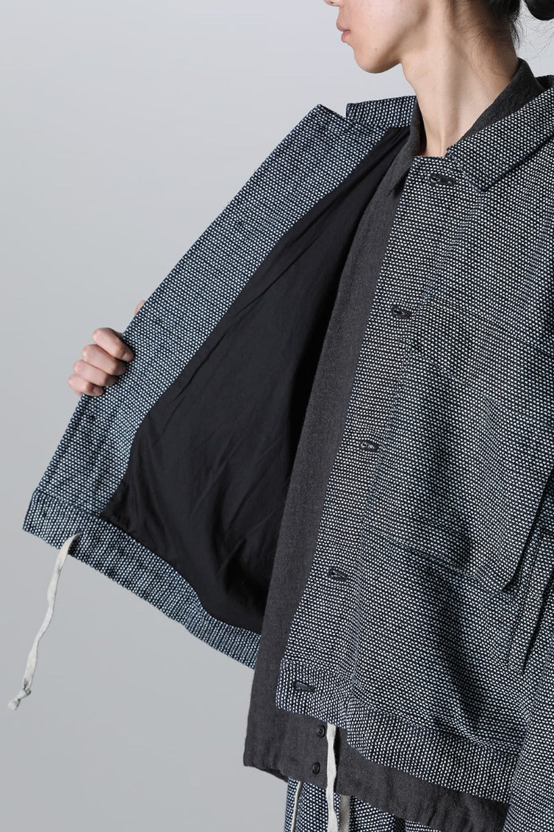 EISENHOWER JACKET Loop Denim Contrast