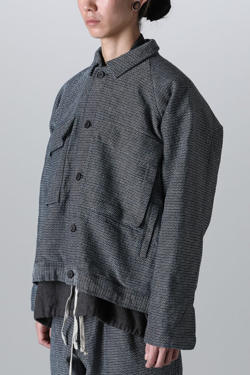 EISENHOWER JACKET Loop Denim Contrast