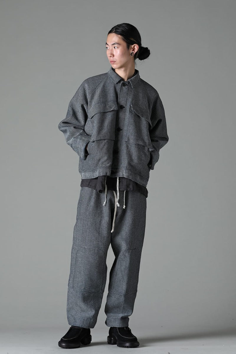 EISENHOWER JACKET Loop Denim Contrast