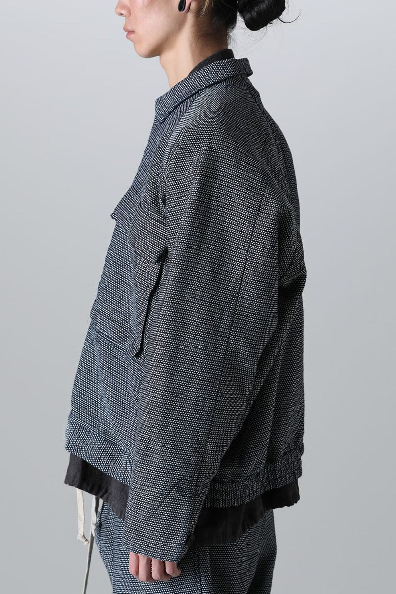 EISENHOWER JACKET Loop Denim Contrast