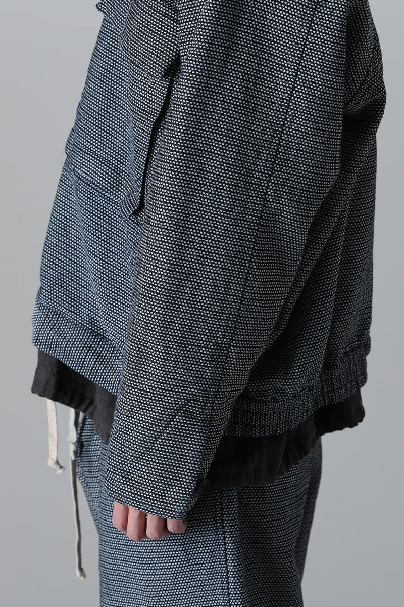 EISENHOWER JACKET Loop Denim Contrast
