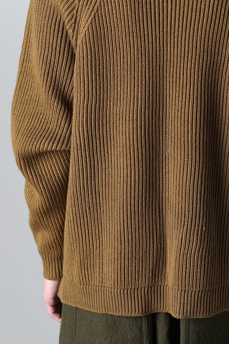 KNITTED CREWNECK Moss Green