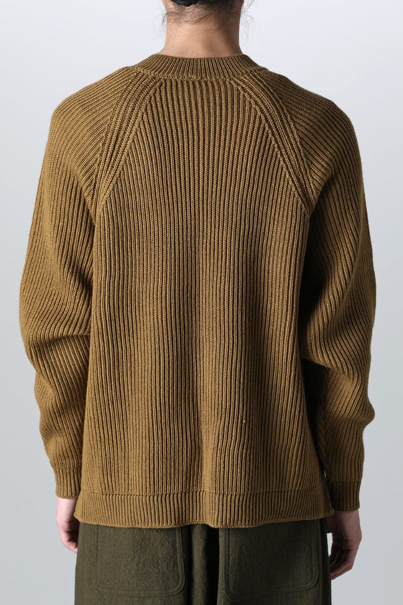 KNITTED CREWNECK Moss Green
