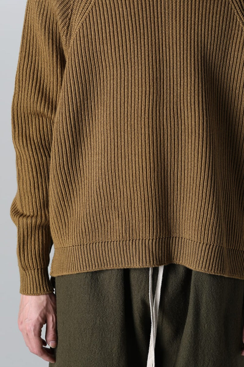 KNITTED CREWNECK Moss Green