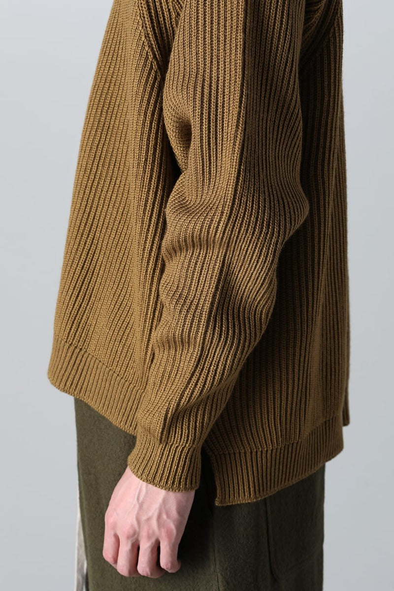 KNITTED CREWNECK Moss Green