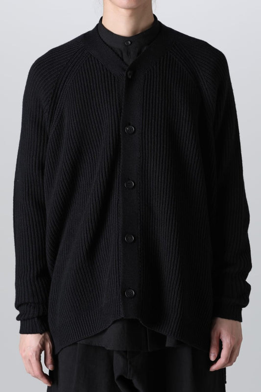 KNITTED CARDIGAN Black