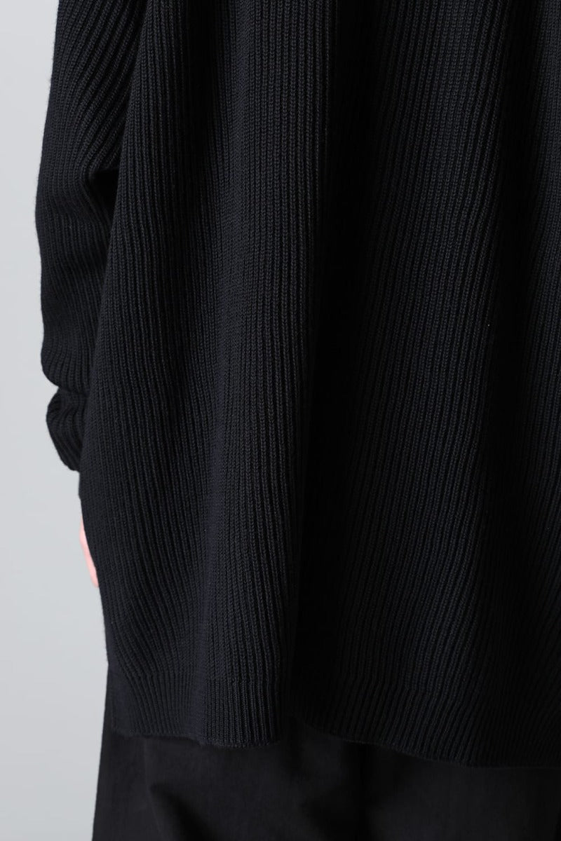 KNITTED CARDIGAN Black