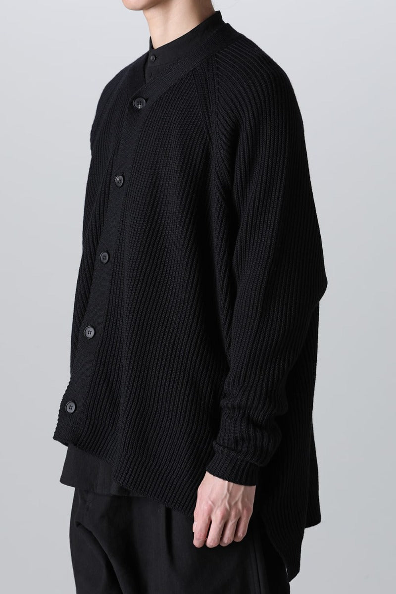 KNITTED CARDIGAN Black