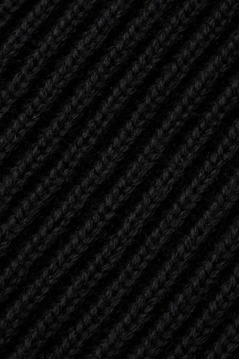 KNITTED CARDIGAN Black