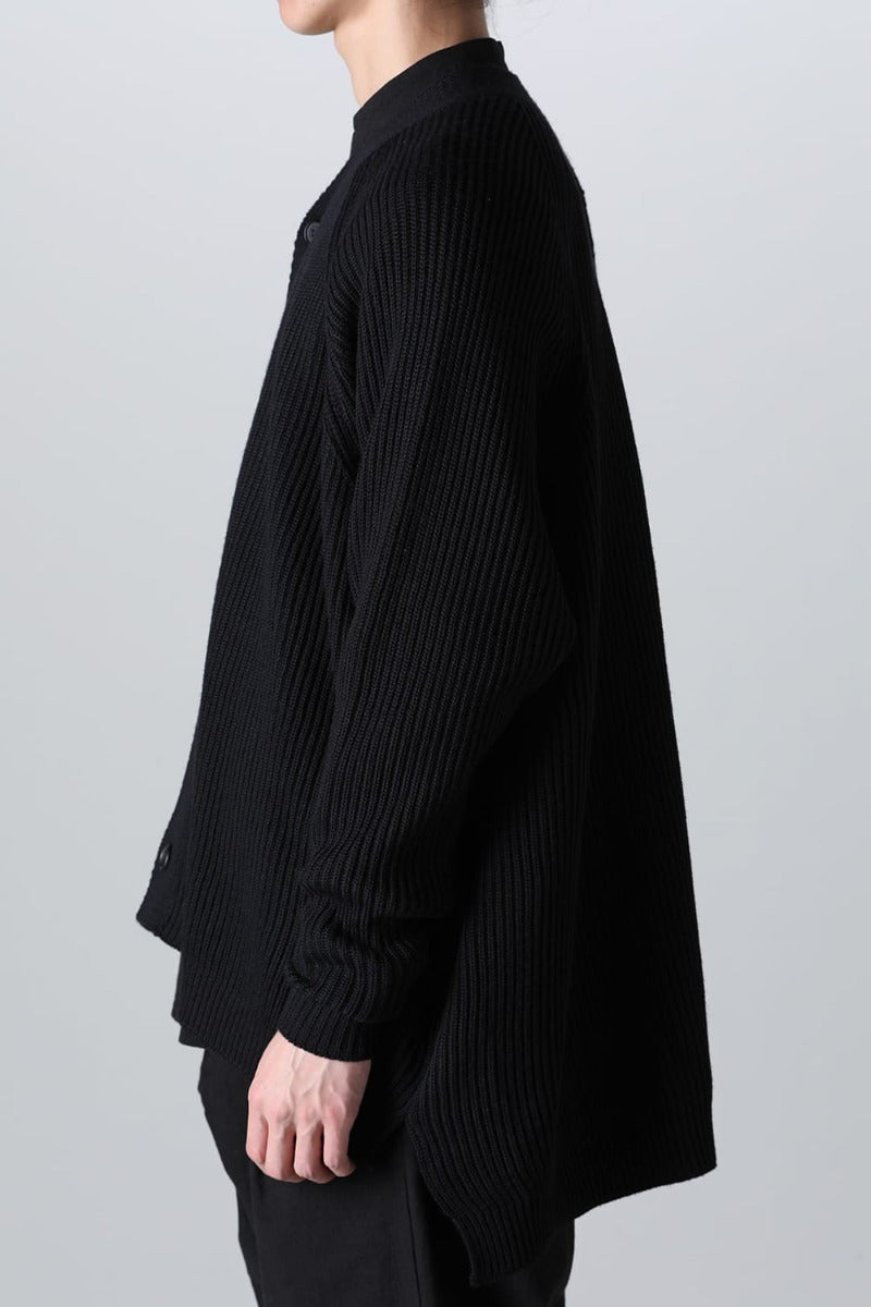 KNITTED CARDIGAN Black