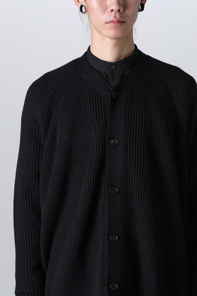 KNITTED CARDIGAN Black