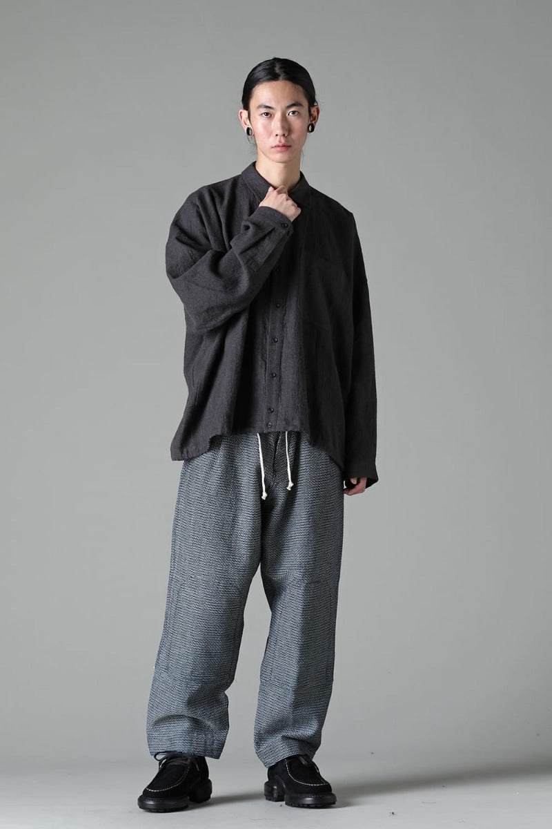 BOMBER SHIRT Boiled Cloth  Warm Anthracite