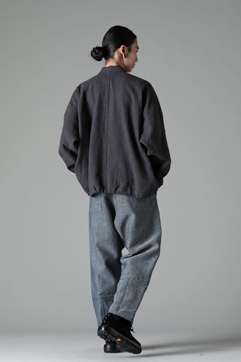 BOMBER SHIRT Boiled Cloth  Warm Anthracite