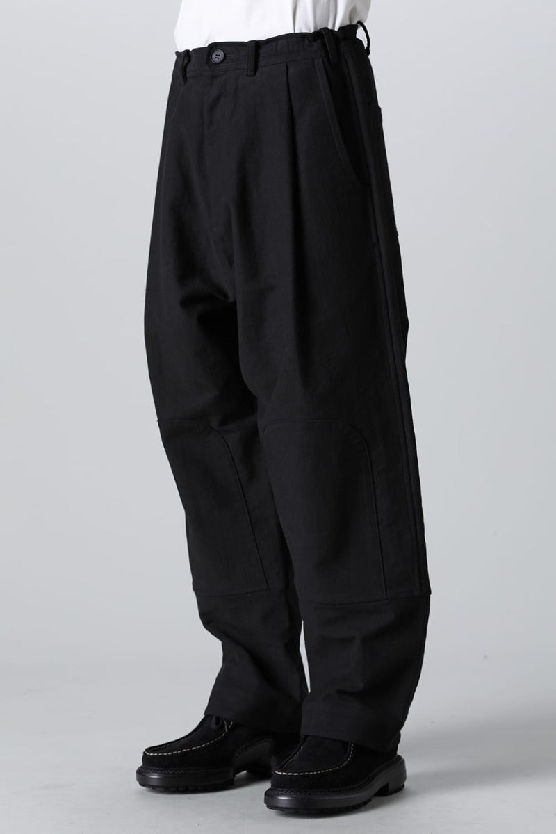 WORKWEAR TROUSERS Cotton Moleskin Black