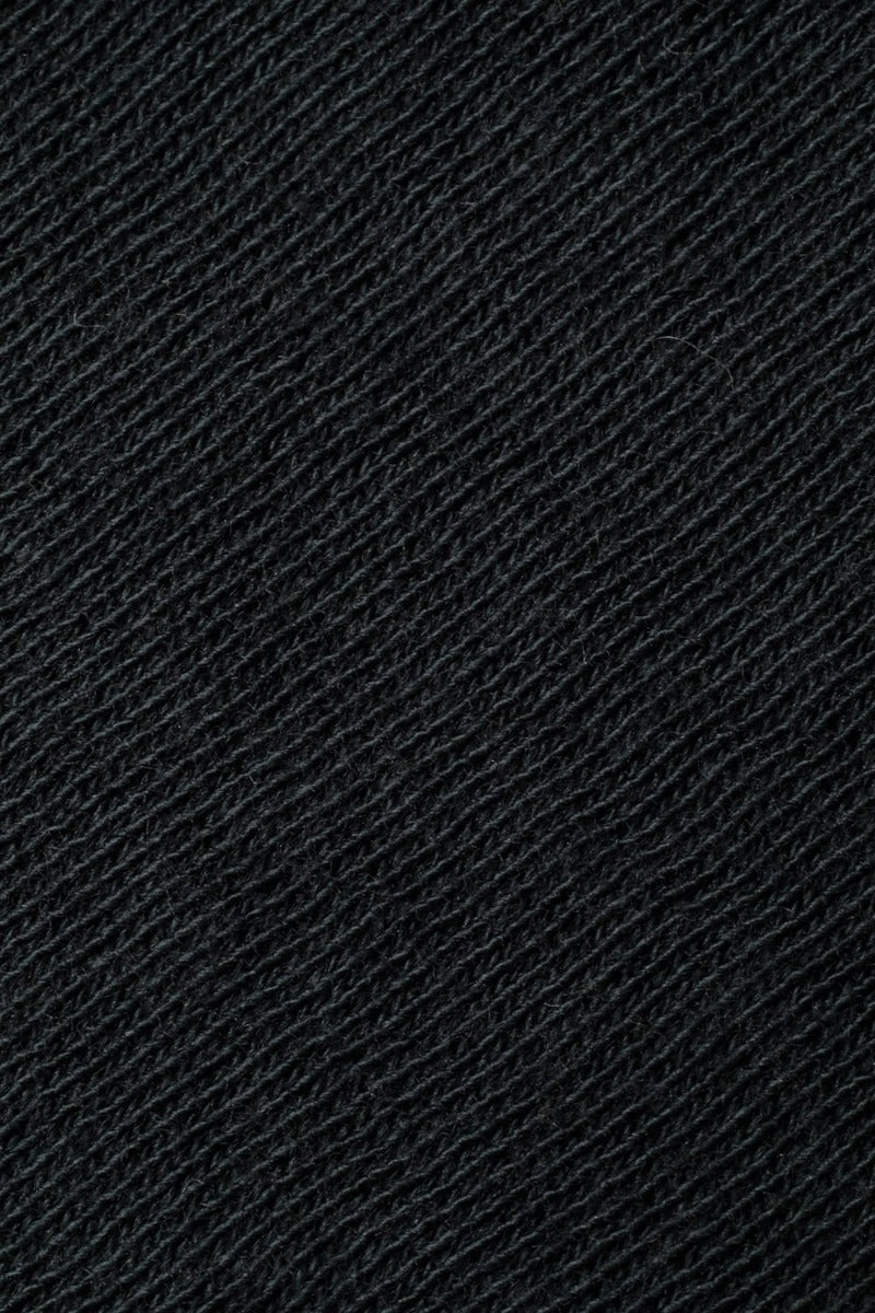 ロングスリーブTシャツ コットンウールジャージー オフ ブラック