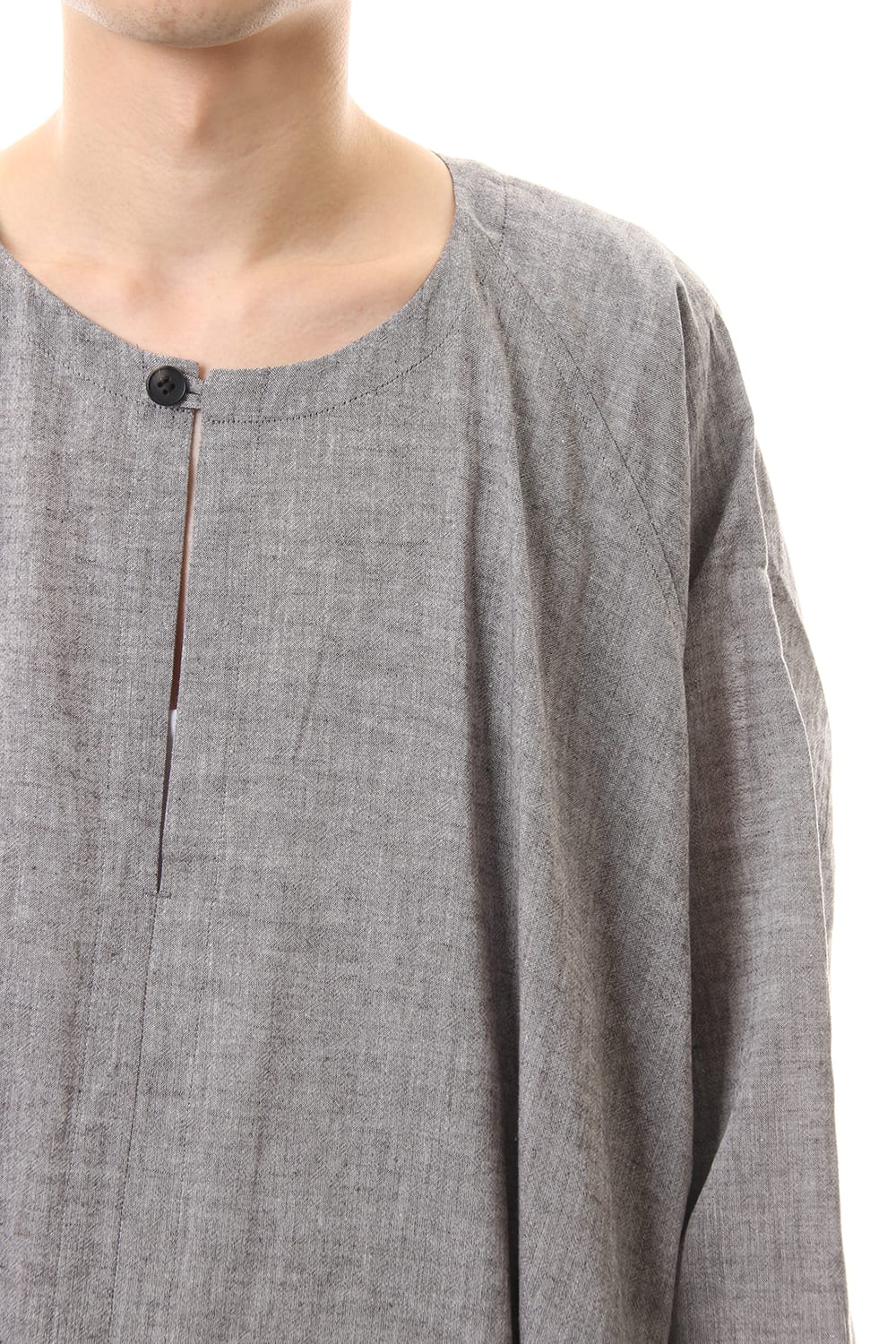 Plain LS Wide fit Tunic Brown Mele