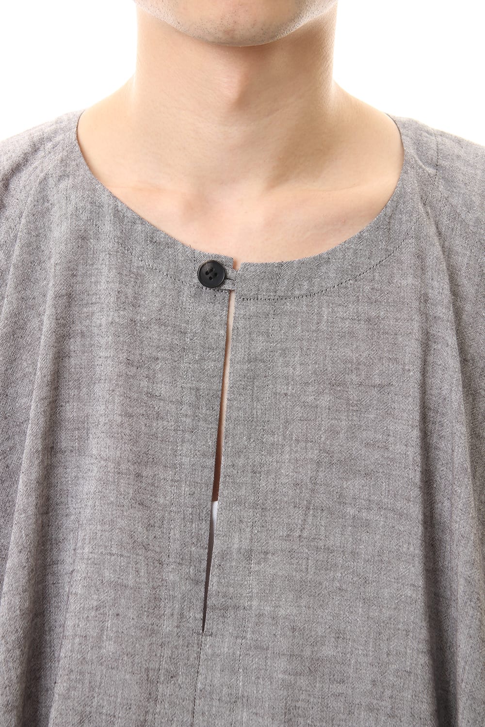 Plain LS Wide fit Tunic Brown Mele