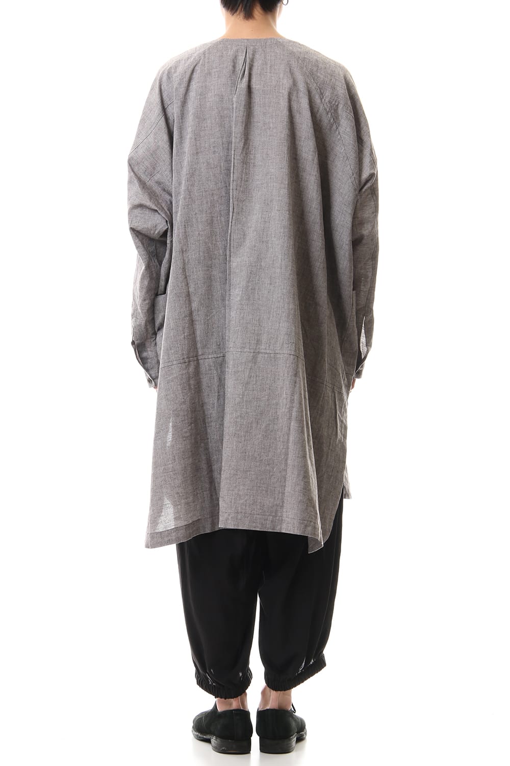 Plain LS Wide fit Tunic Brown Mele