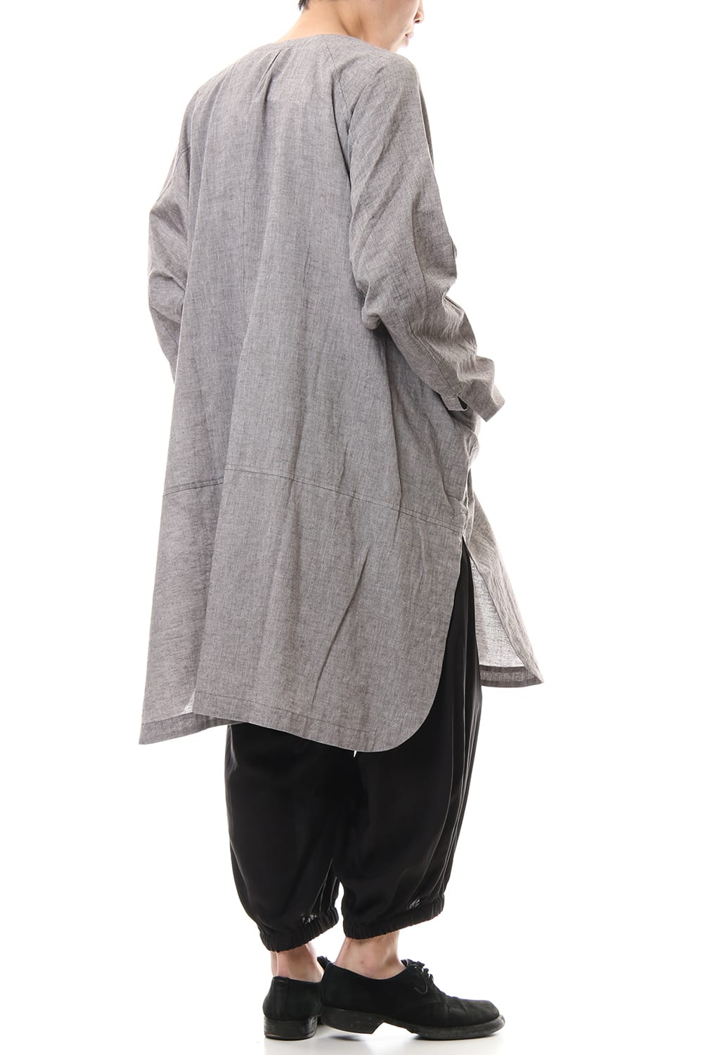 Plain LS Wide fit Tunic Brown Mele