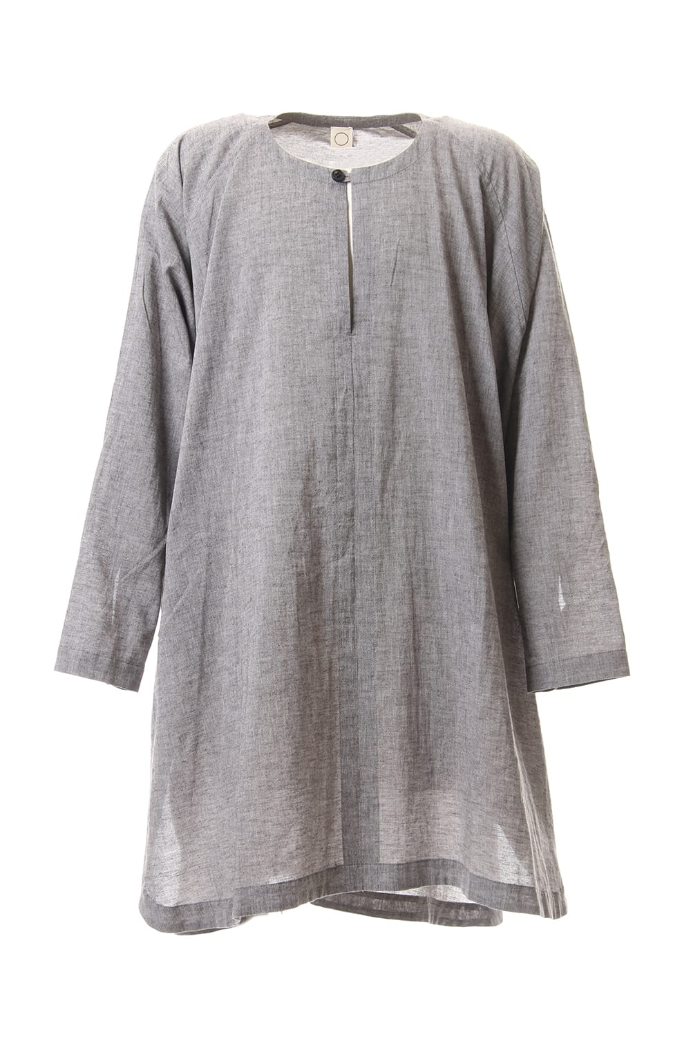 Plain LS Wide fit Tunic Brown Mele