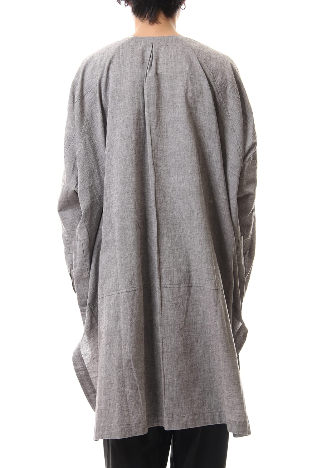 Plain LS Wide fit Tunic Brown Mele