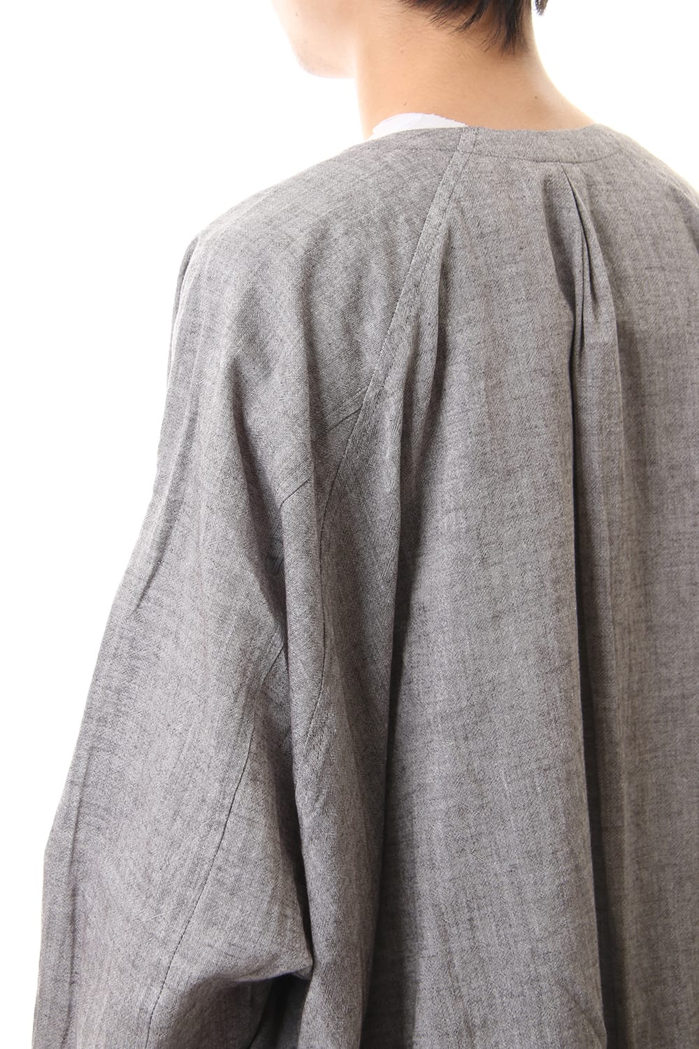 Plain LS Wide fit Tunic Brown Mele