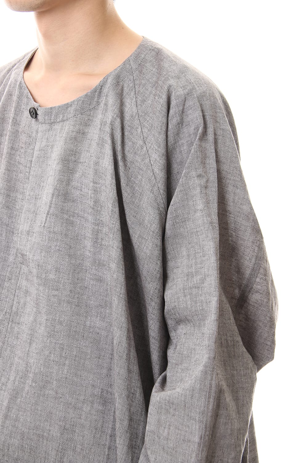 Plain LS Wide fit Tunic Brown Mele