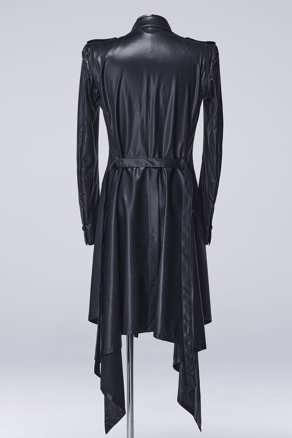 Cross Dot Wet Print Flare Jacket