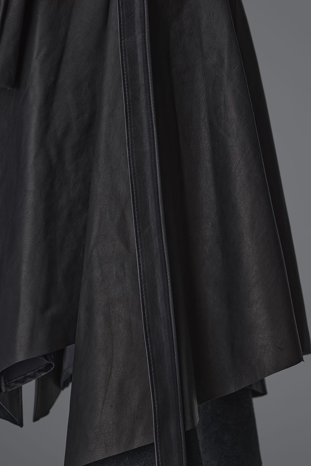 Eco Leather Flare Jacket