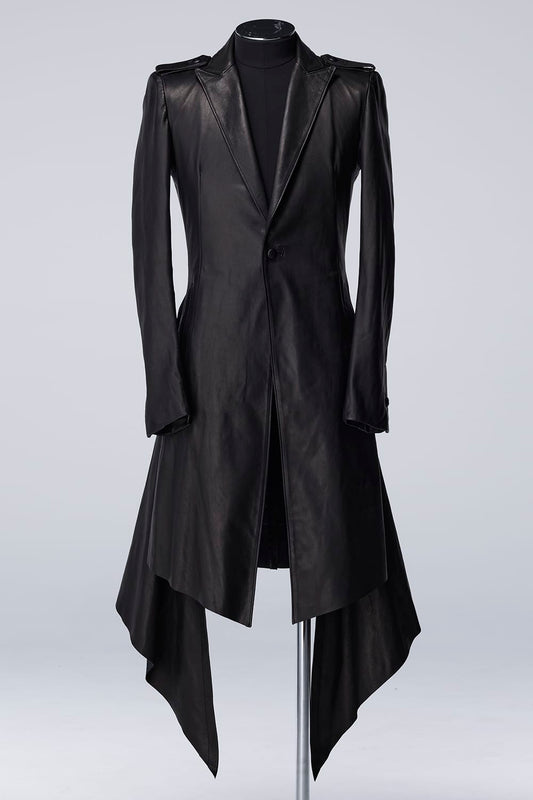 Eco Leather Flare Jacket