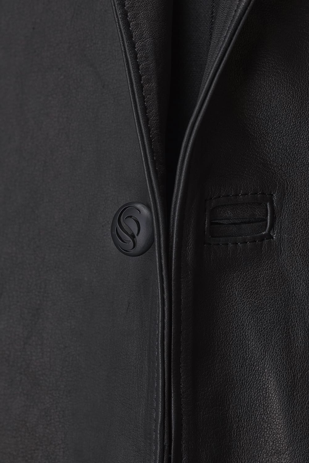 Eco Leather Flare Jacket