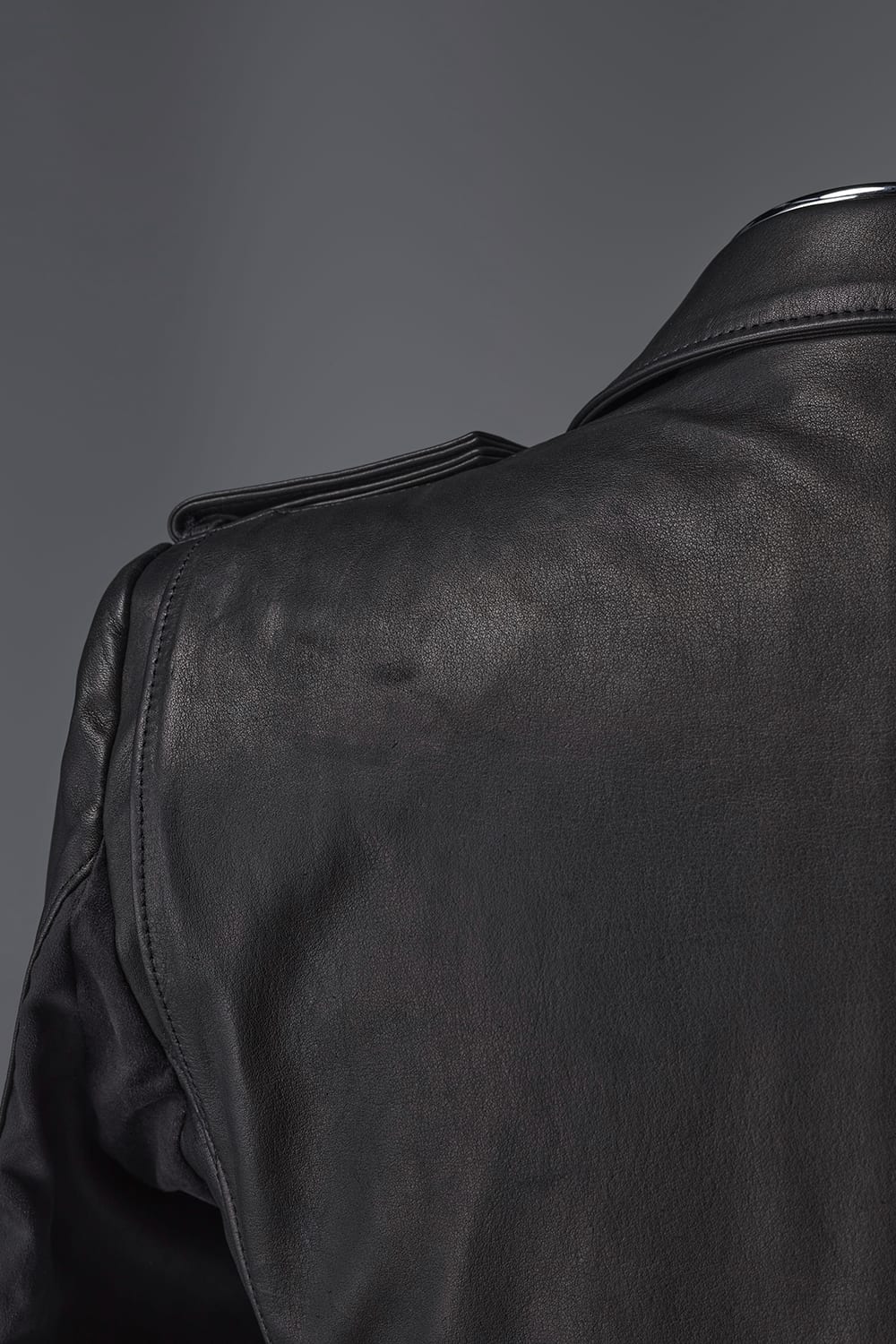 Eco Leather Flare Jacket