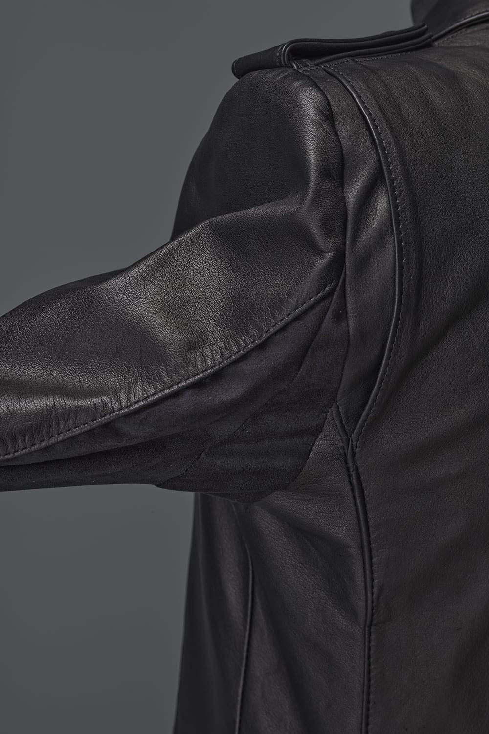 Eco Leather Flare Jacket