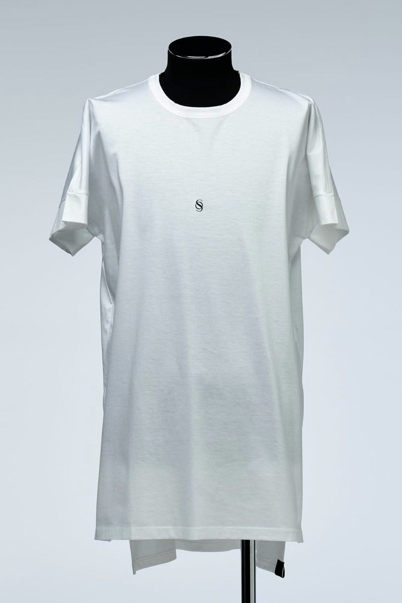 ViscoseOrganicVneckDolmanT-Shirt White