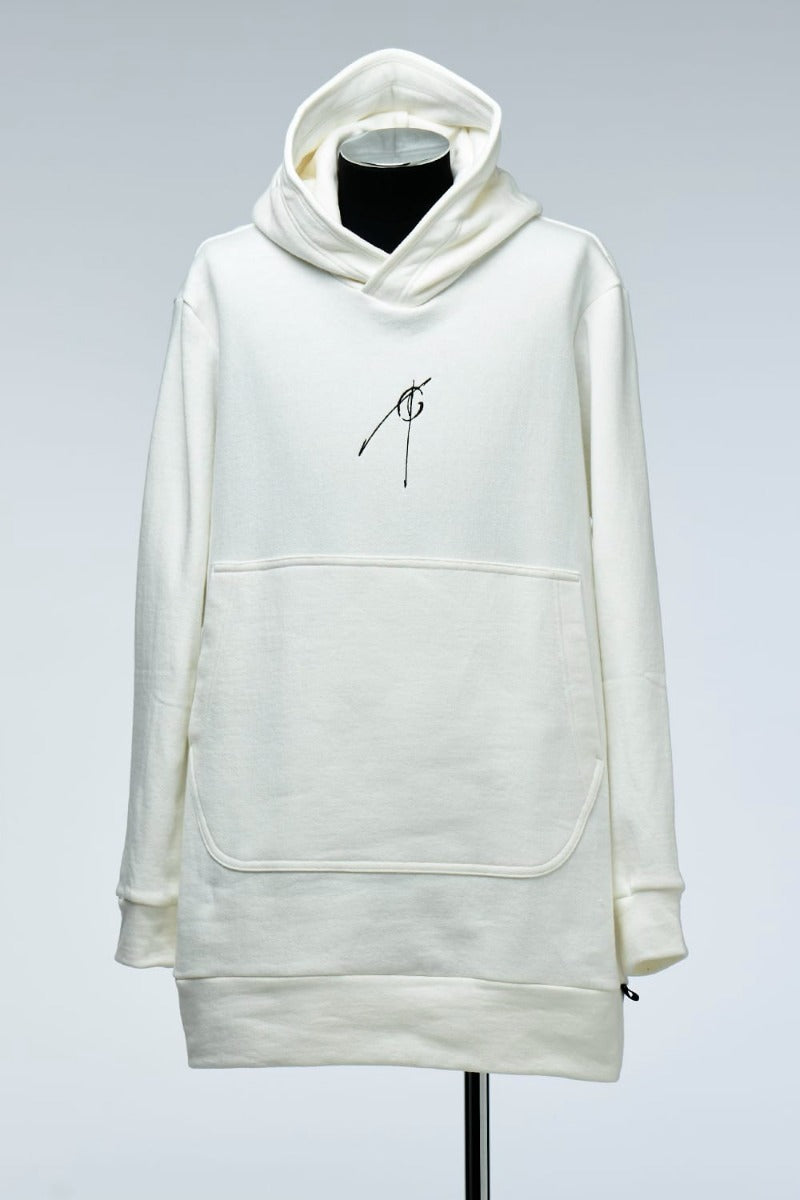 Loose Hoodie  White